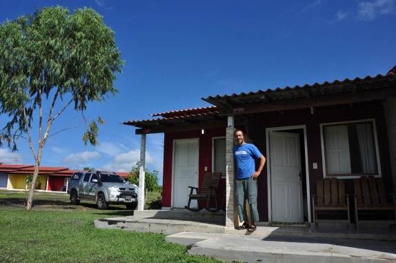 Acordando depois da primeira noite no Brasil desde 2011! (na Serra do Tepequem, no norte de Roraima)